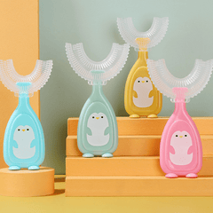 Soft Silicone U Shaped Toothbrush for Kids
