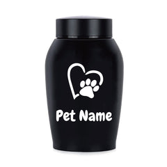 Stainless Steel Pet Urn for Cats & Dogs