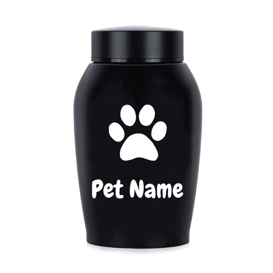 Stainless Steel Pet Urn for Cats & Dogs