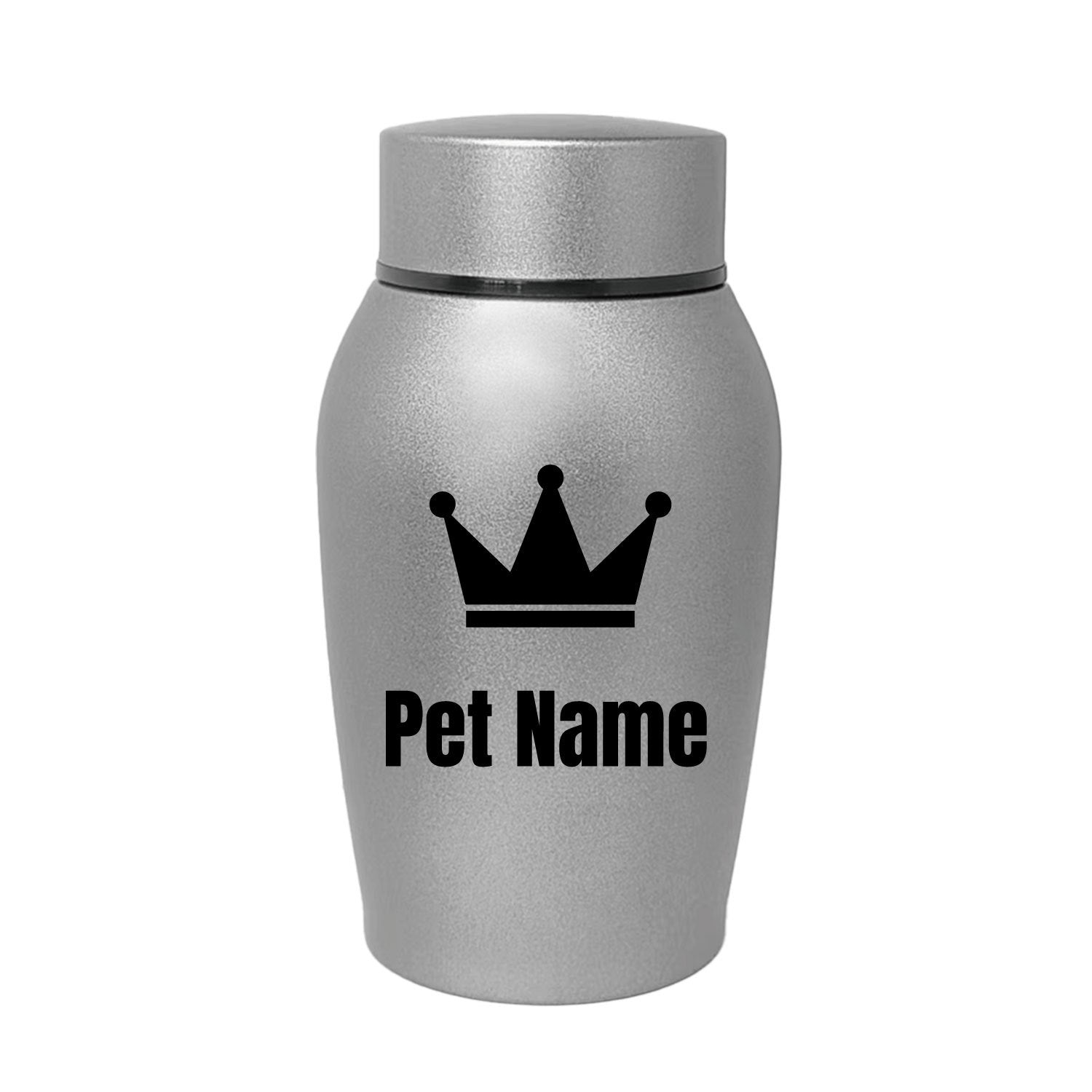 Stainless Steel Pet Urn for Cats & Dogs