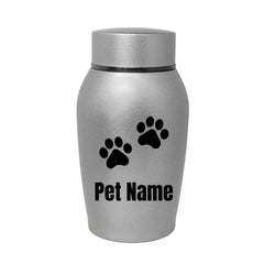 Stainless Steel Pet Urn for Cats & Dogs