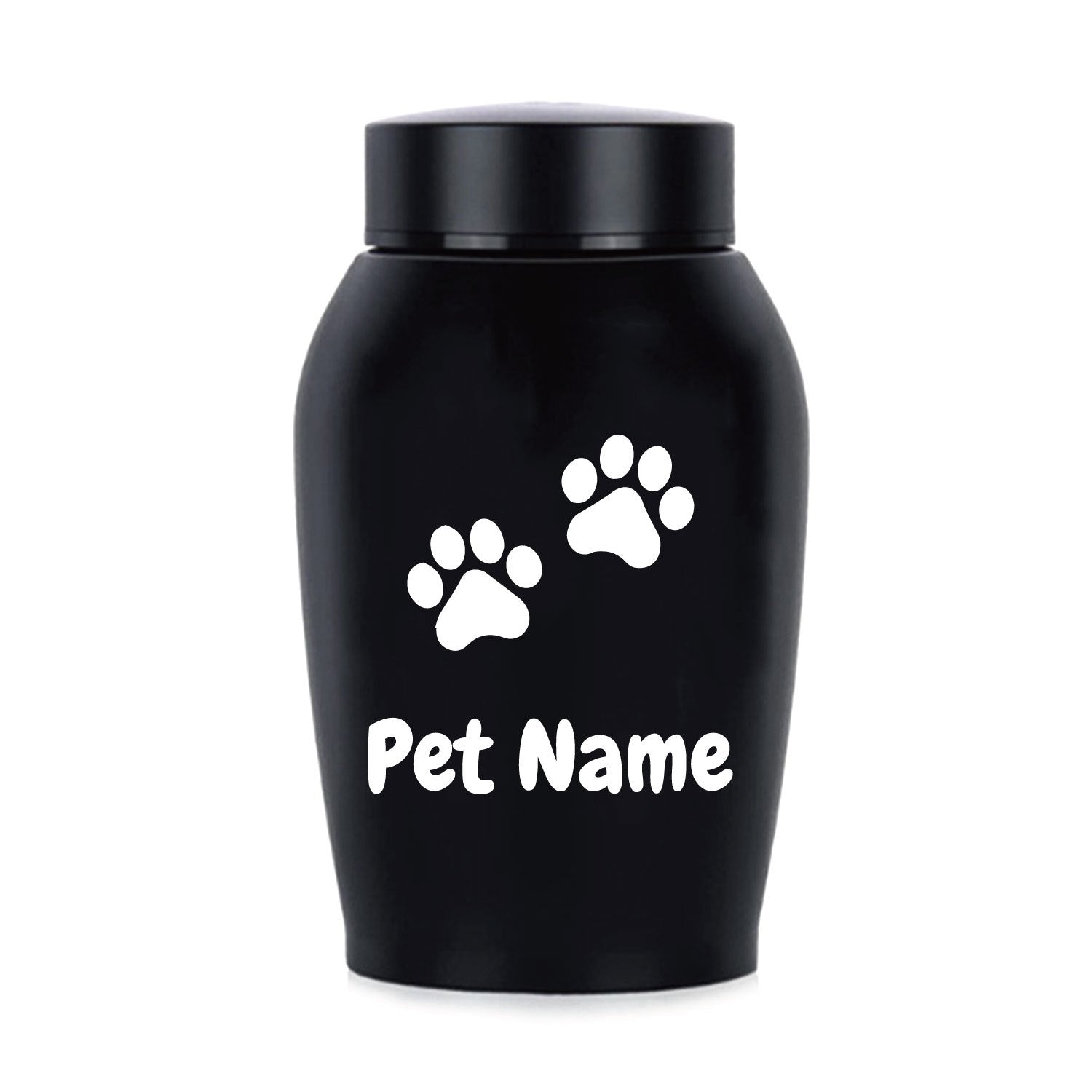 Stainless Steel Pet Urn for Cats & Dogs