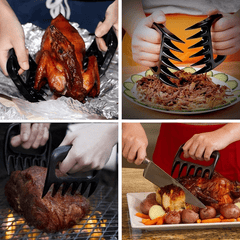 Bear Claw Meat Shredder - Ideal for BBQ Grilling - 2pcs Set