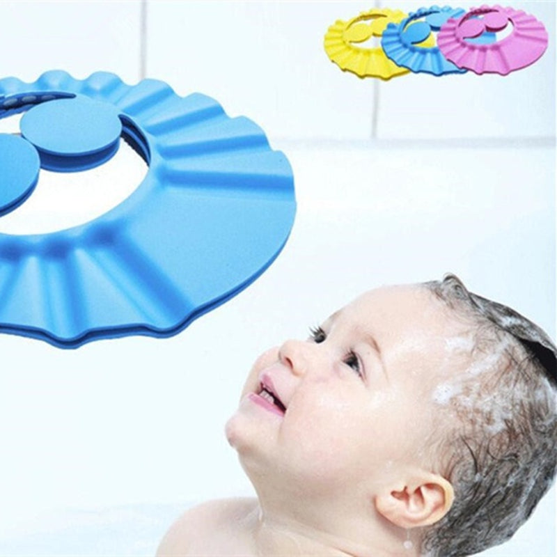 Waterproof Baby Shower Cap for Safe Ear Protection