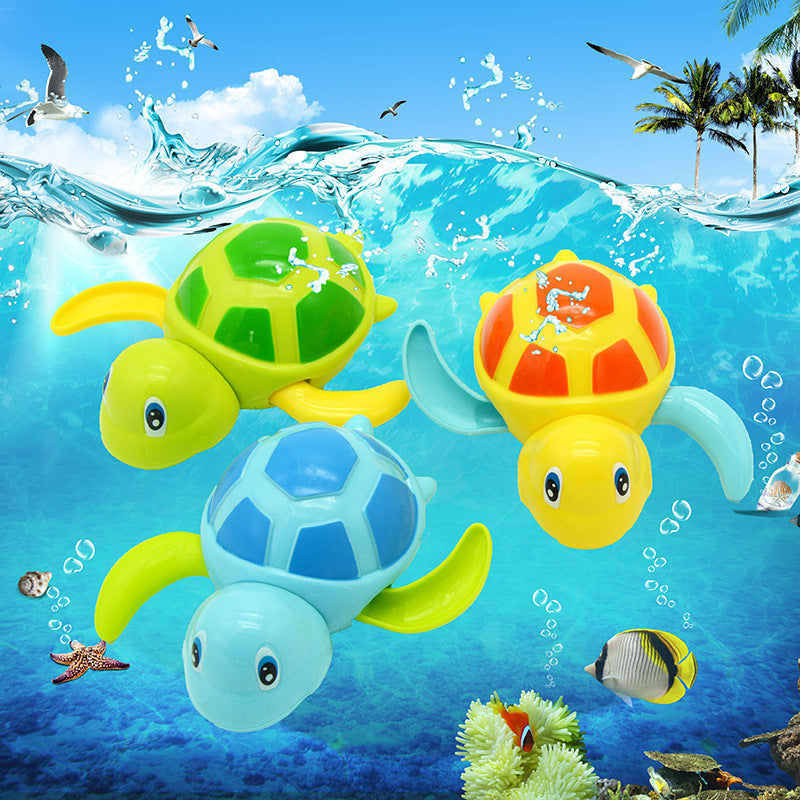 Children's Bath Toys Turtle Clockwork Baby Bath Swimming Water Playthings
