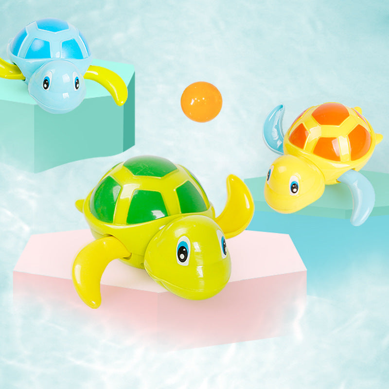 Children's Bath Toys Turtle Clockwork Baby Bath Swimming Water Playthings