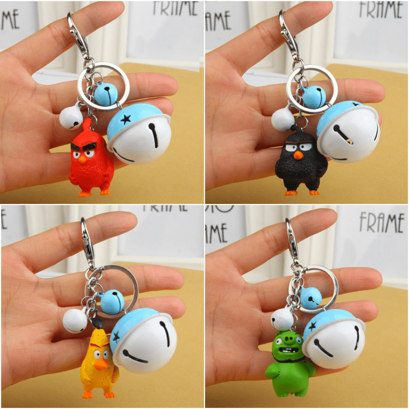 Cartoon Anime Keychain Car Key Ring Couple Bag Pendant DIY Keychain