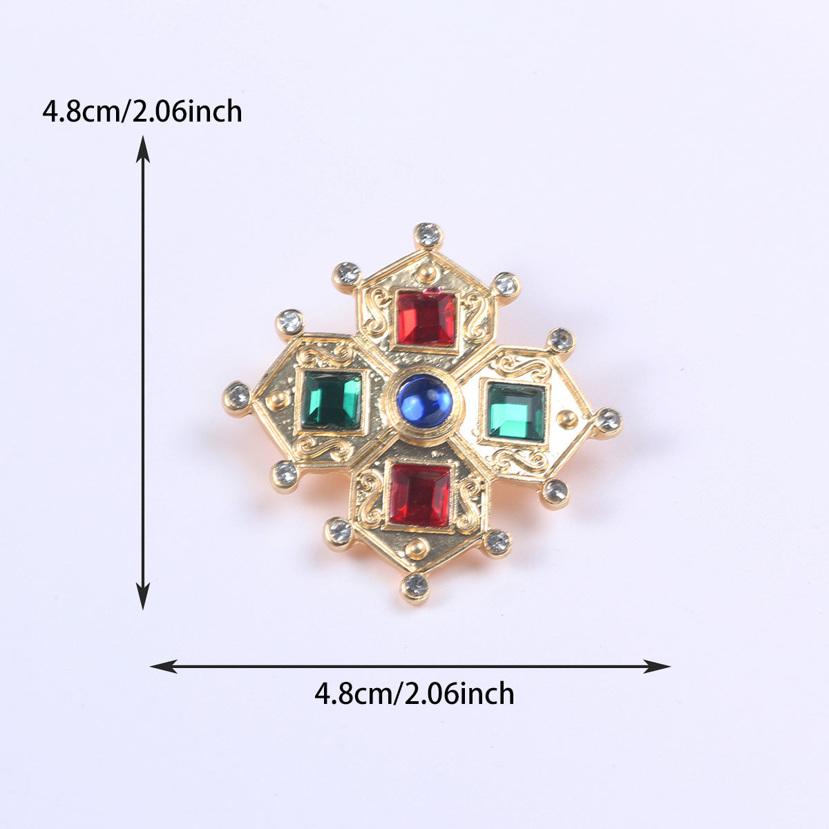 Vintage Baroque Court Antique Pearl Brooch