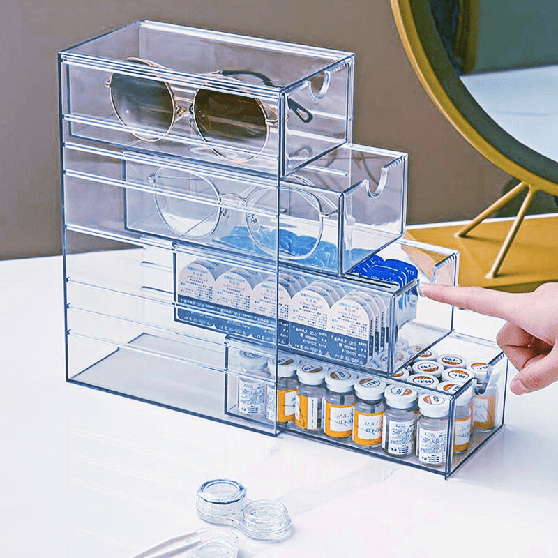 Men's Glasses Acrylic Storage Box Drawer