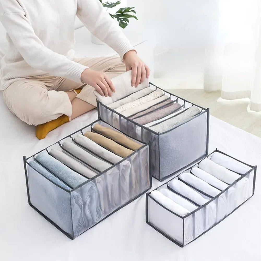 Mesh Clear Bras Storage Bag Underwear Travel Organization