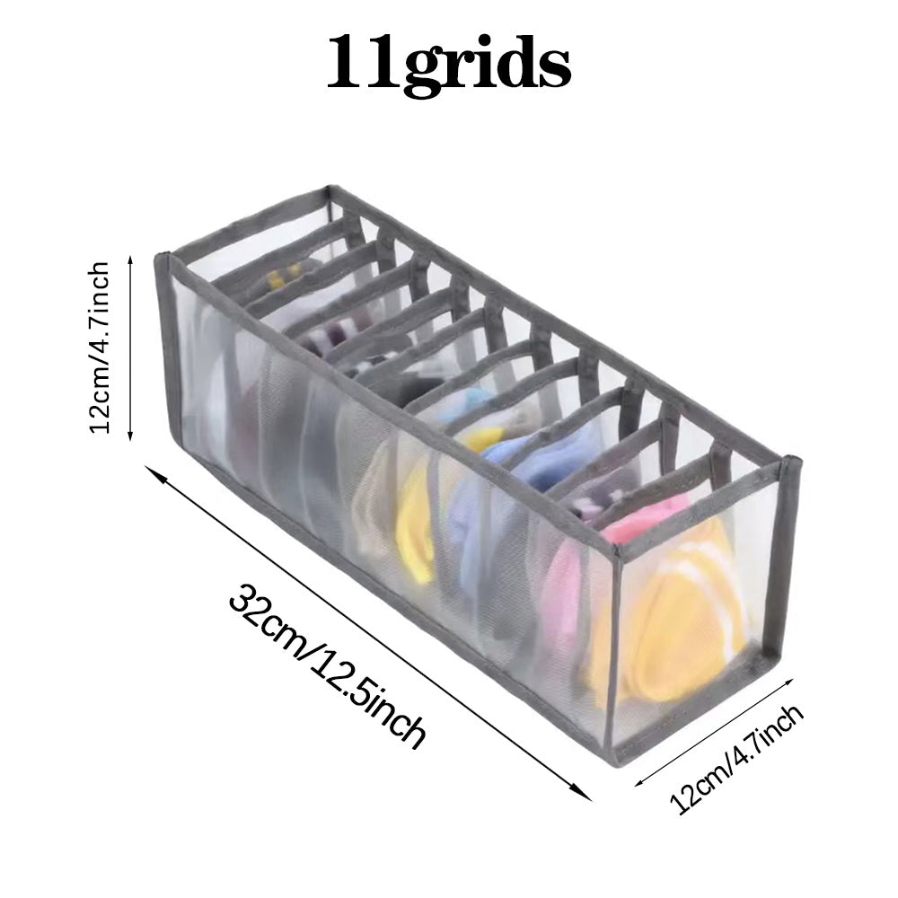 Mesh Clear Bras Storage Bag Underwear Travel Organization