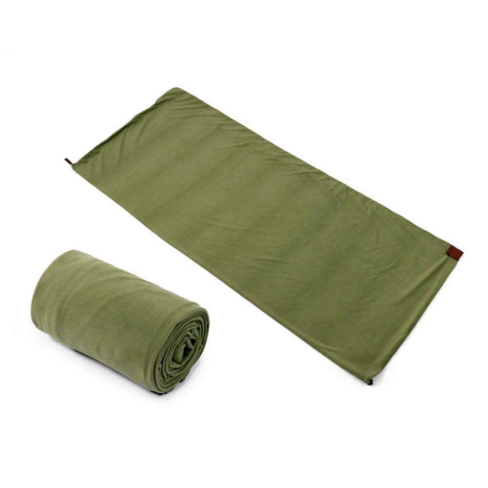 Portable Ultralight Polar Fleece Sleeping Bag for Outdoor Camping