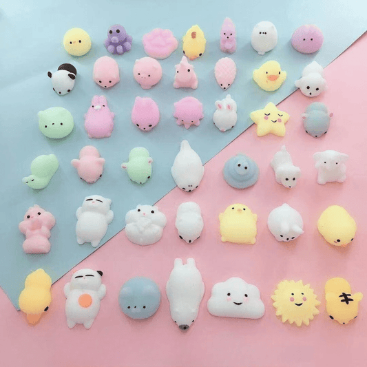 Cartoon Animals Stress Relief Toys for Children's Birthday Prizes