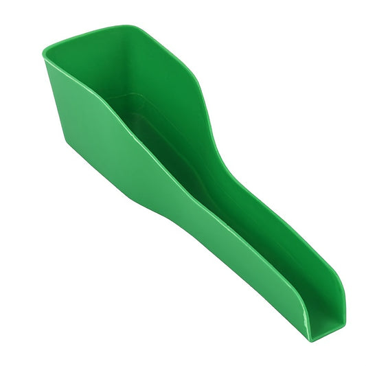 Green Bird Feeder Spoon Plastic Parrot Feeding Scoops Birds Feeding Supplies