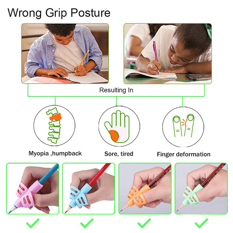 3pcs Educational Toys for Kids, Infant Learning Pen and Writing Aids