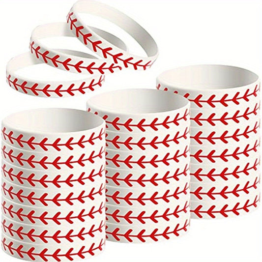 Baseball Silicone Bracelet - Perfect Gift for Players