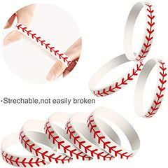 Baseball Silicone Bracelet - Perfect Gift for Players
