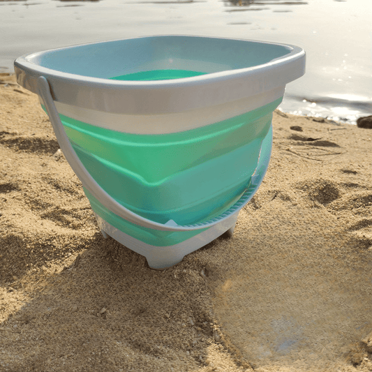 Beach Sand Toys Set Foldable Bucket Bath Toys For Kids Morandi