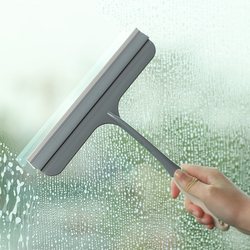 Soft Rubber Glass Wiper for Easy Window Cleaning