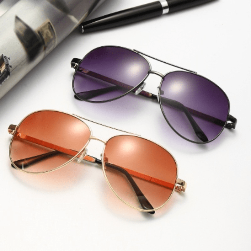 Men's Polarized Metal Sunglasses UV Resistant Holiday Outdoor