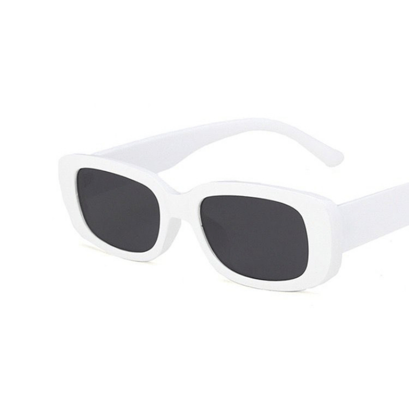 Retro Tortoiseshell Rectangle Sunglasses UV400 Sun Shades
