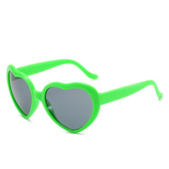 Y2K Heart Sunglasses For Women Men Funny Candy Party Club Sun Shades