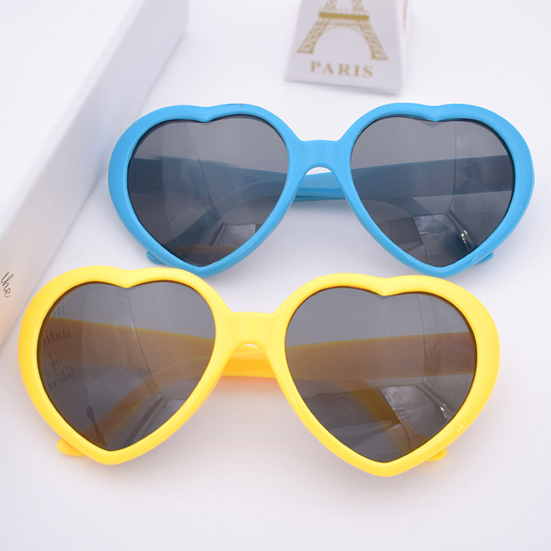 Y2K Heart Sunglasses For Women Men Funny Candy Party Club Sun Shades