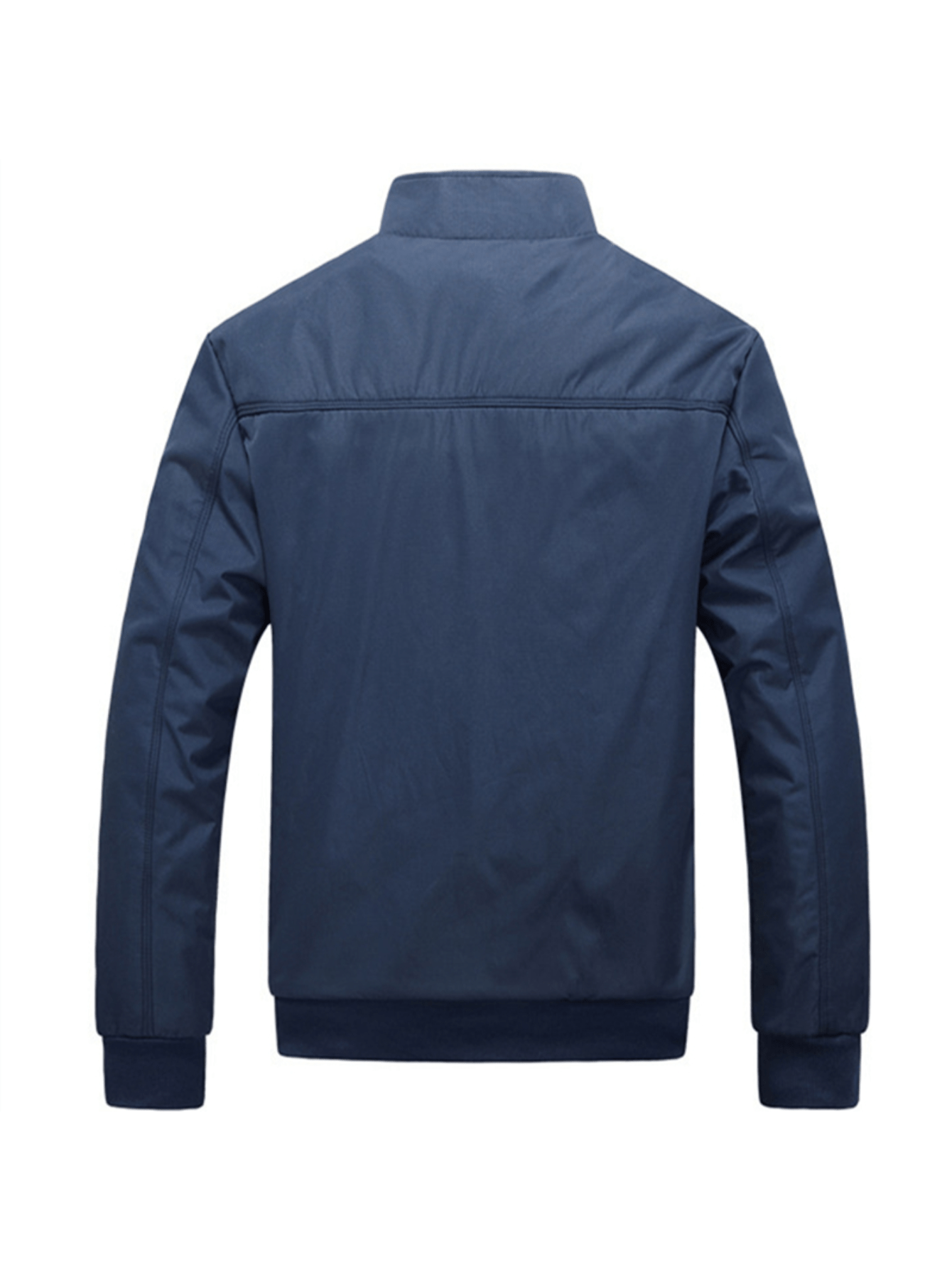 Men's Zip Up Windbreaker Jacket for Spring Fall