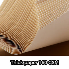 32K Sketchbook 160g Art Drawing Book Shorthand Notebook