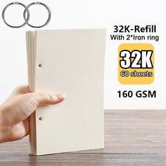 32K Sketchbook 160g Art Drawing Book Shorthand Notebook