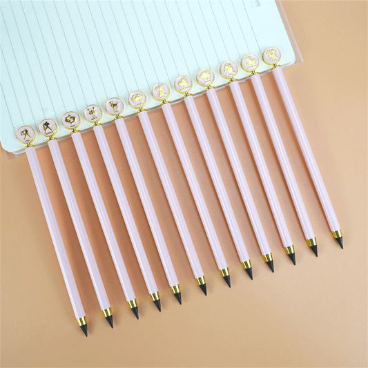 3Pcs Eternal Pencils Creative Drawing Graffiti Replaceable Heads & Designs