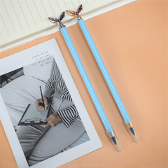 2pcs Eternal Pencil Infinity Pencil Doodle Replaceable Gift Pen
