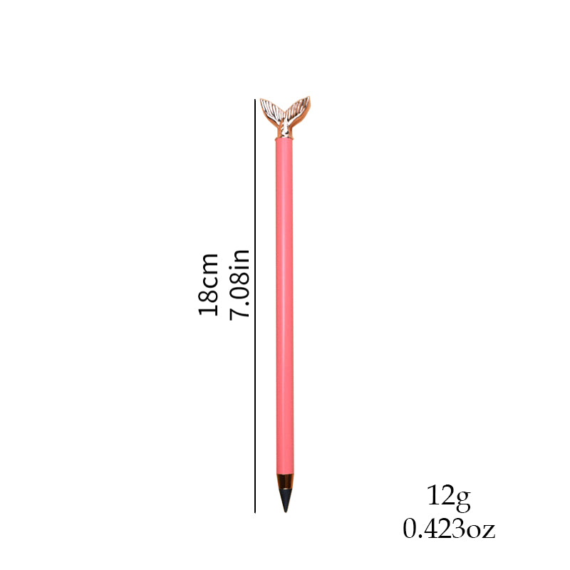 2pcs Eternal Pencil Infinity Pencil Doodle Replaceable Gift Pen