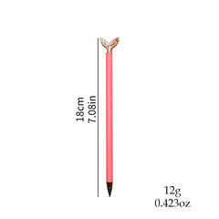 2pcs Eternal Pencil Infinity Pencil Doodle Replaceable Gift Pen