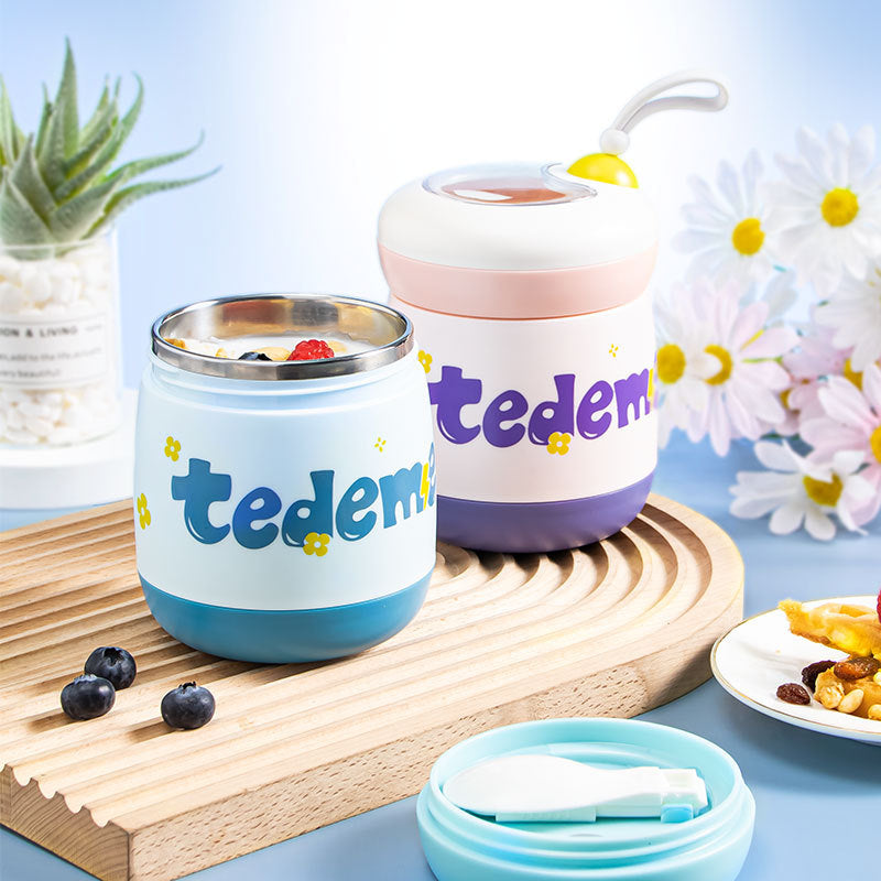 Stainless Steel Insulated Food Jar, Perfect for School or Office