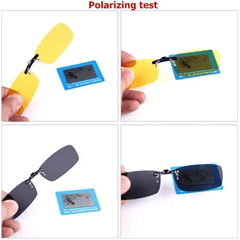 Polarized Sunglasses Clips UV400 Lens Clip on Sunglasses Clip Men And Women