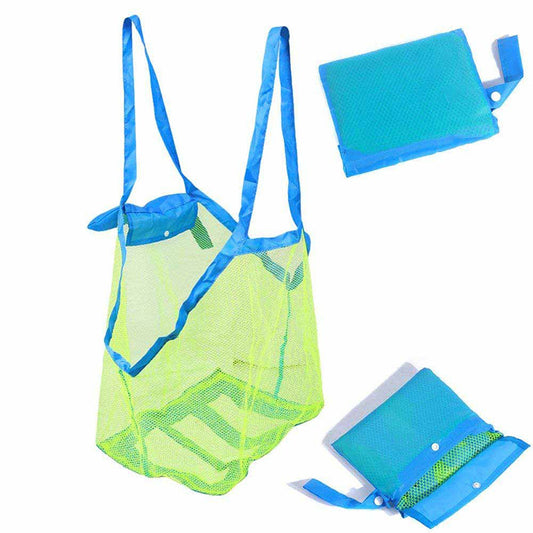 Kids Sand Away Portable Mesh Bag Beach Towels Storage Bag