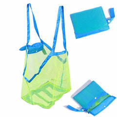 Kids Sand Away Portable Mesh Bag Beach Towels Storage Bag