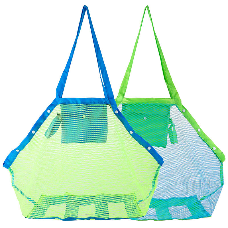 Kids Sand Away Portable Mesh Bag Beach Towels Storage Bag