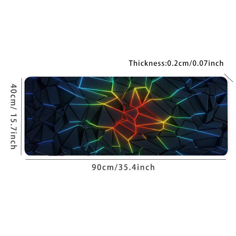 Science & Tech Print Mouse Pad Computer Keyboard Mat Large Desk Pads