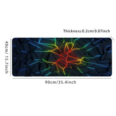 Science & Tech Print Mouse Pad Computer Keyboard Mat Large Desk Pads