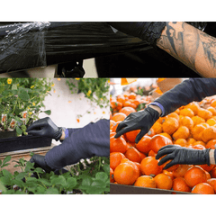 50pcs Disposable PVC Nitrile Gloves - Multiuse for Car Repair, Food Prep