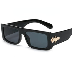 Marbling Square Sunglasses Women Retro Summer Outdoor Shades