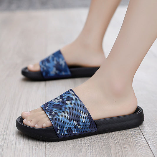 Men's Water Resistant Beach Sandals with Anti-Slip Outsole