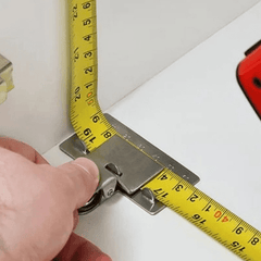 Stainless Steel Measuring Tape Clip for Accurate Measurements