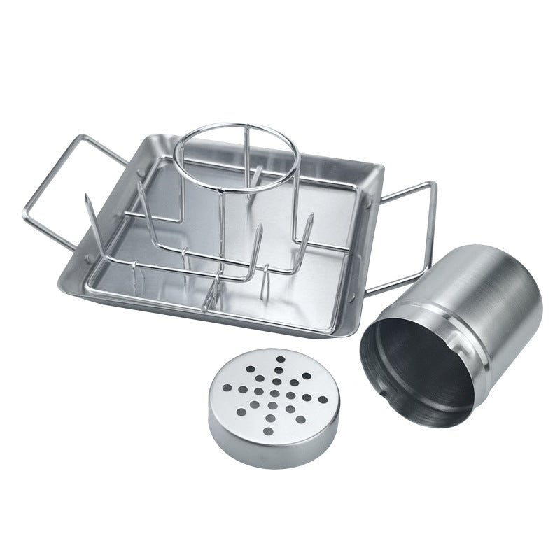 Stainless Steel Grill Chicken Rack BBQ Outdoor Cooking