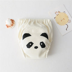 Baby Cartoon Cotton Animal Bear Waterproof Diaper Training Pants