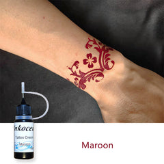 10ml Tattoo Ink Juice Tattoo Cream Waterproof For Men And Women
