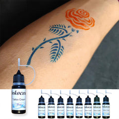 10ml Tattoo Ink Juice Tattoo Cream Waterproof for Men and Women