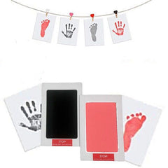 Safe & Non-toxic Baby Footprints Handprints Ink Pads